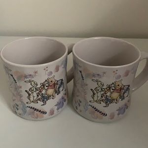 Disney Winnie The Pooh Dishwasher and Microwave safe Brand New Set Of Mugs.